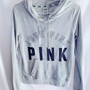 PINK Victoria’s Secret | Grey Love Pink Hoodie💕